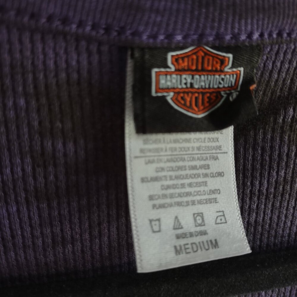 Harley-Davidson long sleeve t shirts - thermal - bundle of 3 - like new - size M - Picture 9 of 14